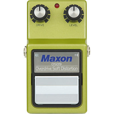Maxon 9-Series Osd-9 Overdrive/Soft Distortion Pedal for sale