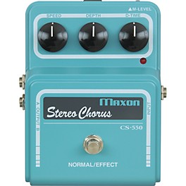 Open Box Maxon Vintage Series CS550 Stereo Chorus Pedal Level 1