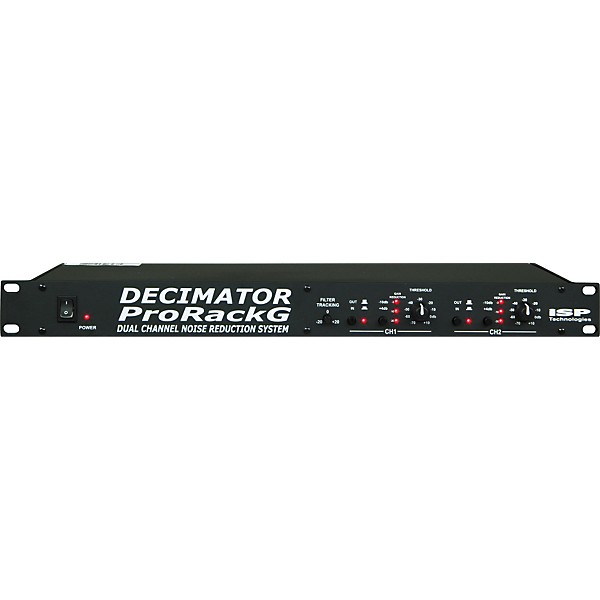 Open Box Isp Technologies Decimator ProRack G Noise Reduction System Level 1