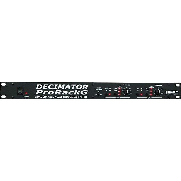 Open Box Isp Technologies Decimator ProRack G Noise Reduction System Level 1