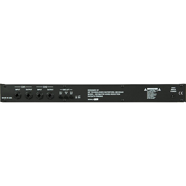 Open Box Isp Technologies Decimator ProRack G Noise Reduction System Level 1