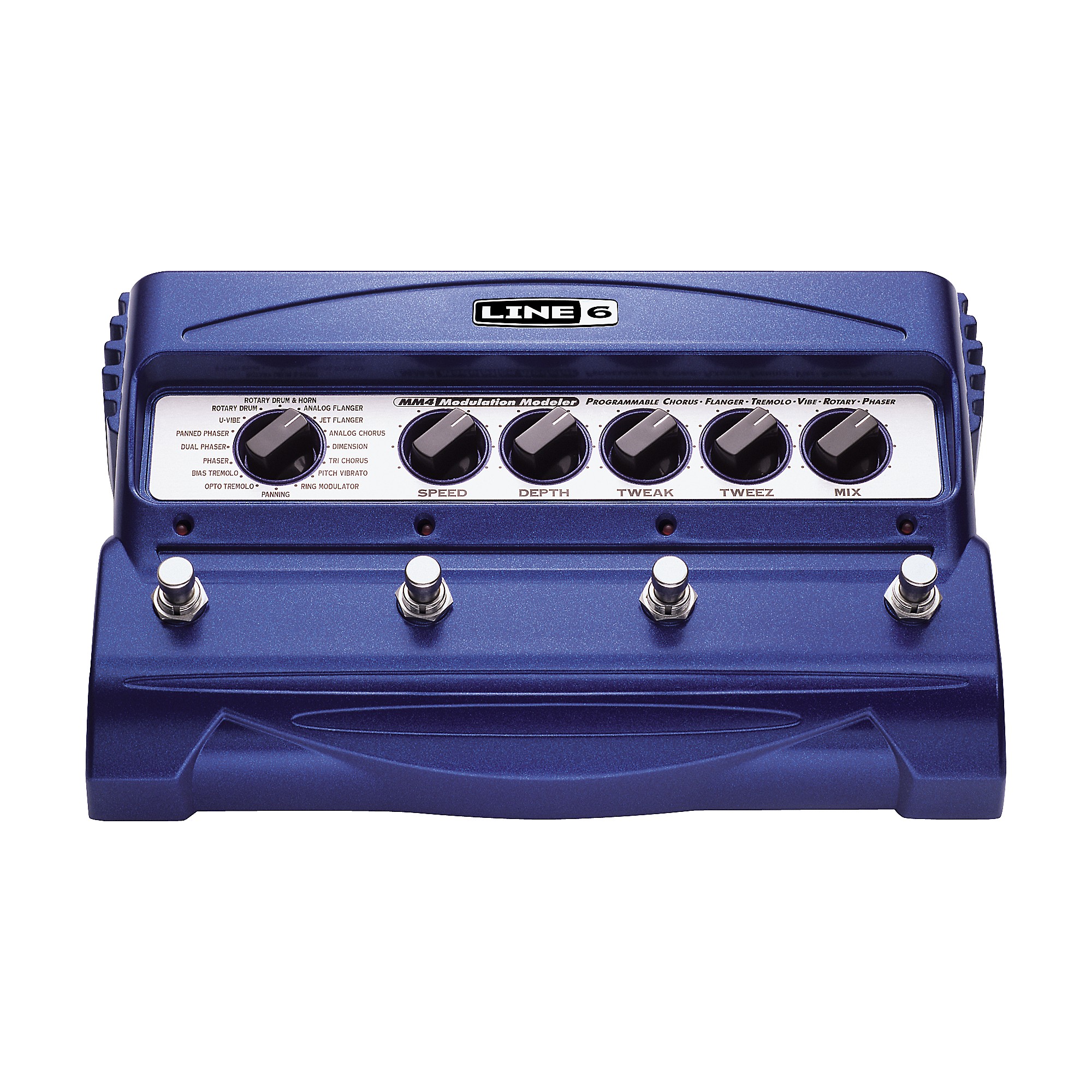 Restock Line 6 MM4 Modulation Guitar Effects Pedal | Guitar Center