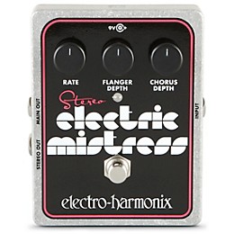 Open Box Electro-Harmonix XO Stereo Electric Mistress Flanger / Chorus Guitar Effects Pedal Level 1