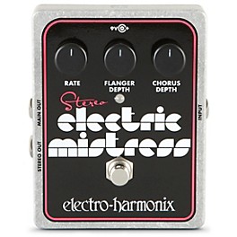 Electro-Harmonix XO Stereo Electric Mistress Flanger / Chorus Guitar Effects Pedal