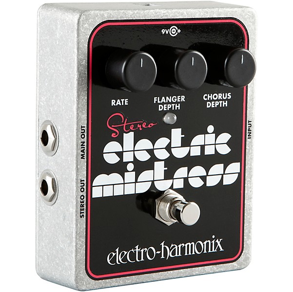 Electro-Harmonix XO Stereo Electric Mistress Flanger / Chorus Guitar Effects Pedal