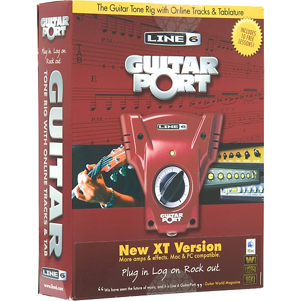 Line 6 GuitarPort XT Guitar Multi-Effects Processing