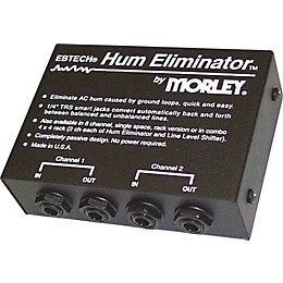 Open Box Ebtech 2-Channel Hum Eliminator Level 1