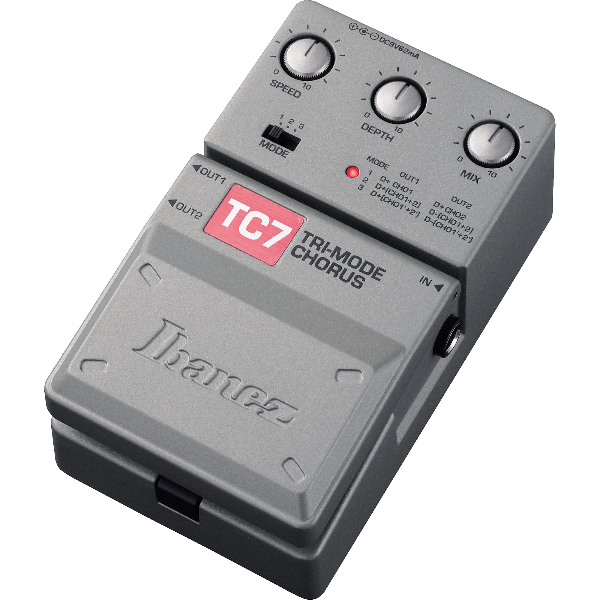 Ibanez Tone-Lok TC7 Tri-Mode Chorus Guitar Pedal | Guitar Center