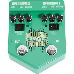 Open Box Visual Sound V2 Series V2DT Double Trouble Dual Overdrive Guitar Effects Pedal Level 1