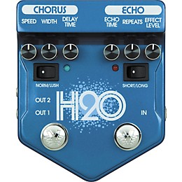 Visual Sound V2 Series V2H2O H2O Chorus and Echo Guitar Effects