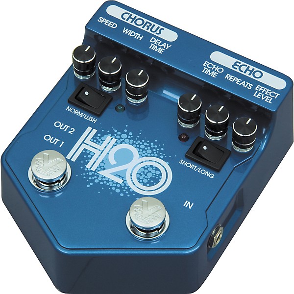 Visual Sound V2 Series V2H2O H2O Chorus and Echo Guitar