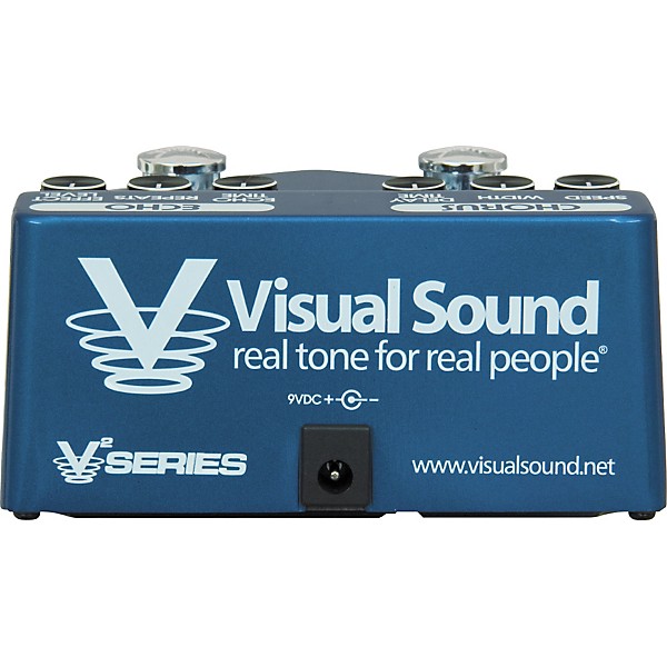 Visual Sound V2 Series V2H2O H2O Chorus and Echo Guitar