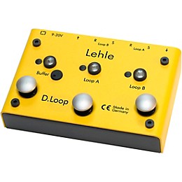 Open Box Lehle D.Loop SGoS 2 Channel Guitar Effects Loop Pedal Level 1