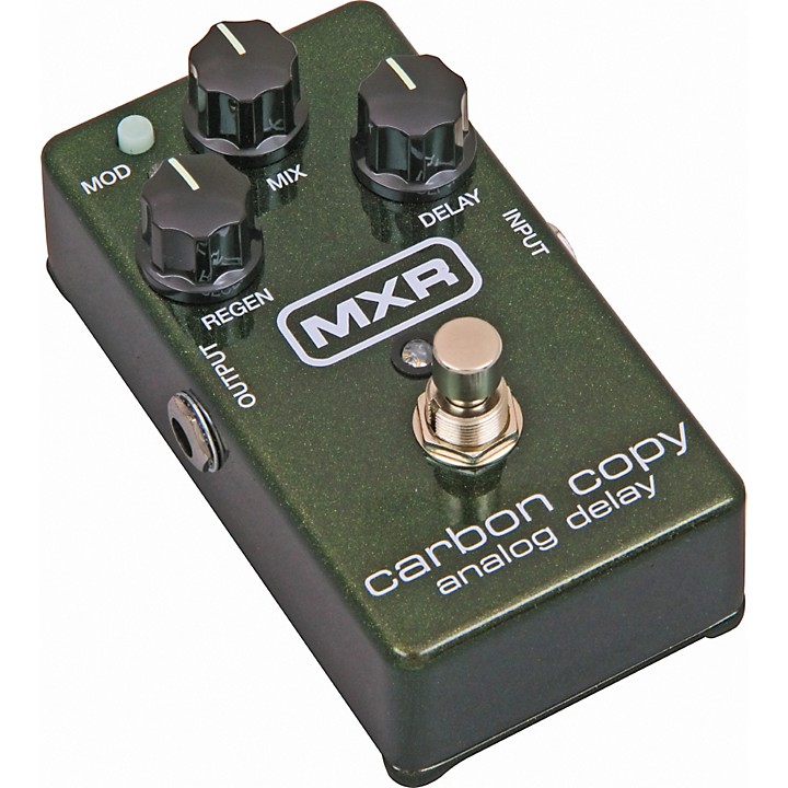 mxr carbon copy analog delay guitar effects pedal