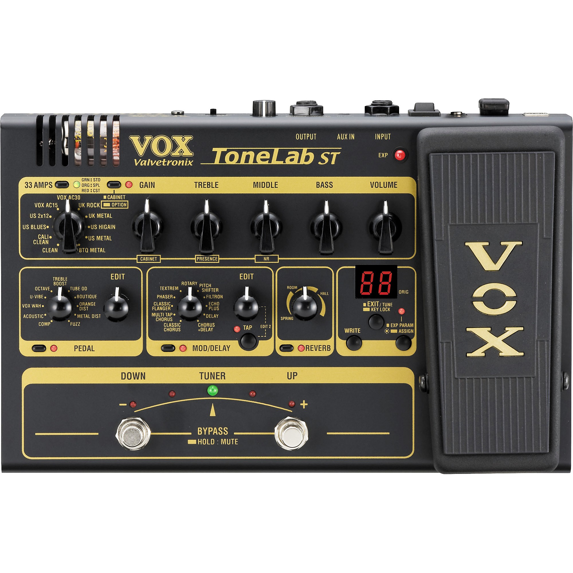 Open Box VOX ToneLab ST Guitar Multi Effects Pedal | Guitar Center