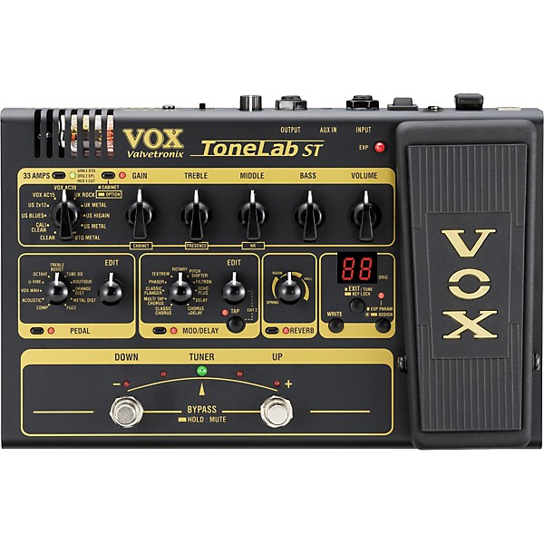 ギター VOX ToneLab ST Open Box VOX ToneLab ST Guitar Multi Effects Pedal | Guitar Center