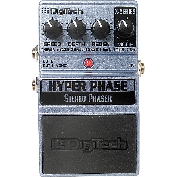 Open Box DigiTech XHP Hyper Phase Stereo Phaser Pedal Level 1