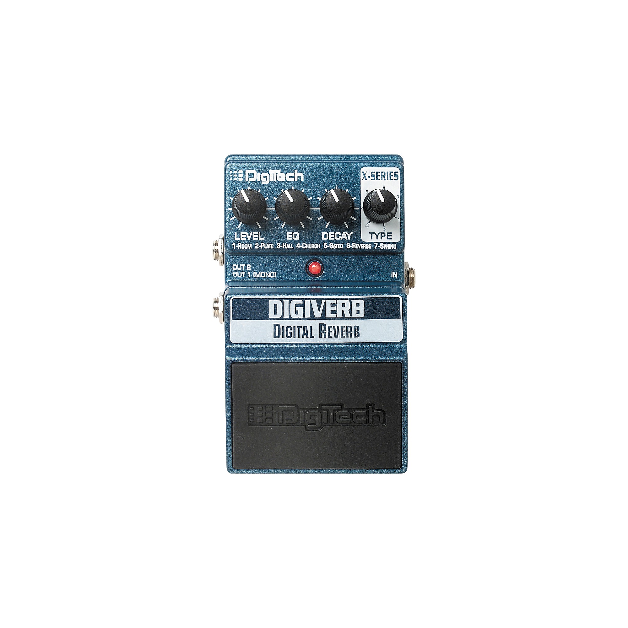 Open Box DigiTech DigiVerb Digital Reverb Pedal | Guitar Center