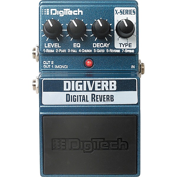 ギター DigiTech DIGIVERB Open Box DigiTech DigiVerb Digital Reverb Pedal | Guitar Center