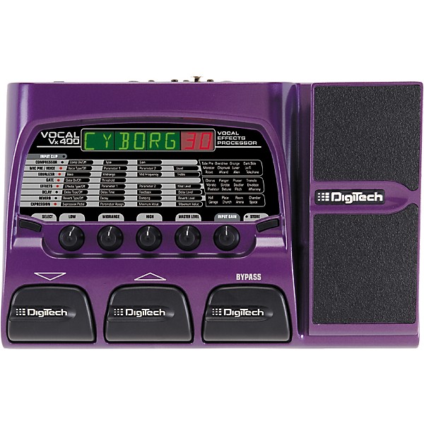 Digitech VX400 ボーカルエフェクター Restock DigiTech Vx400 Vocal-Modeling Floor Processor
