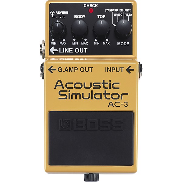 BOSS AC-3 Acoustic Simulator Effects Pedal | Guitar Center