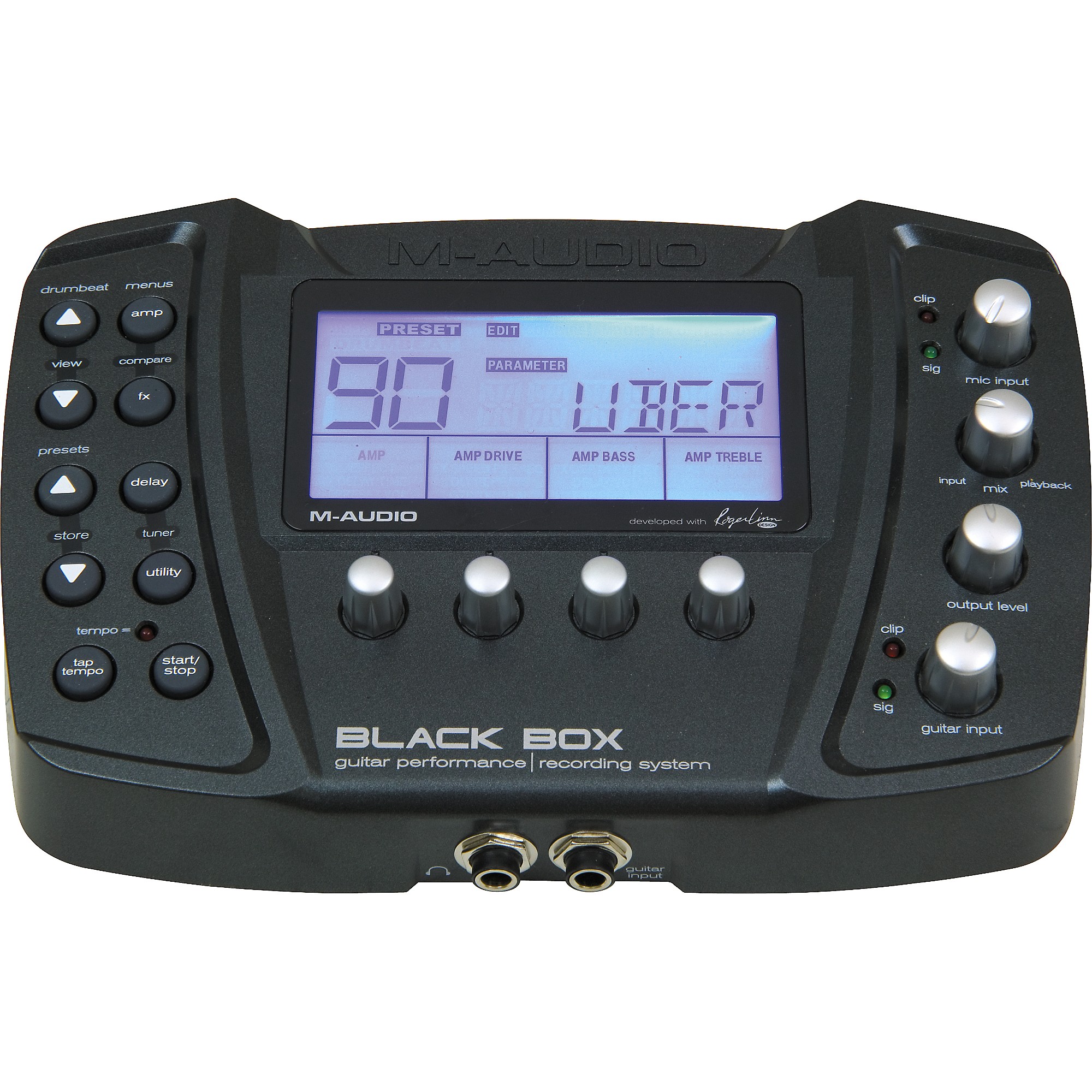 M-AUDIO BLACK BOX RELOADED 英文マニュアル付 M-Audio Black Box Reloaded Guitar Performance Recording