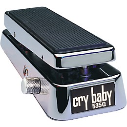 Open Box Dunlop 535QC Chrome Cry Baby Wah Pedal Level 2  197881197193