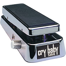 Blemished Dunlop 535QC Chrome Cry Baby Wah Pedal Level 2  197881197193