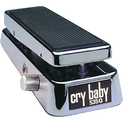 Dunlop 535Qc Chrome Cry Baby Wah Pedal for sale