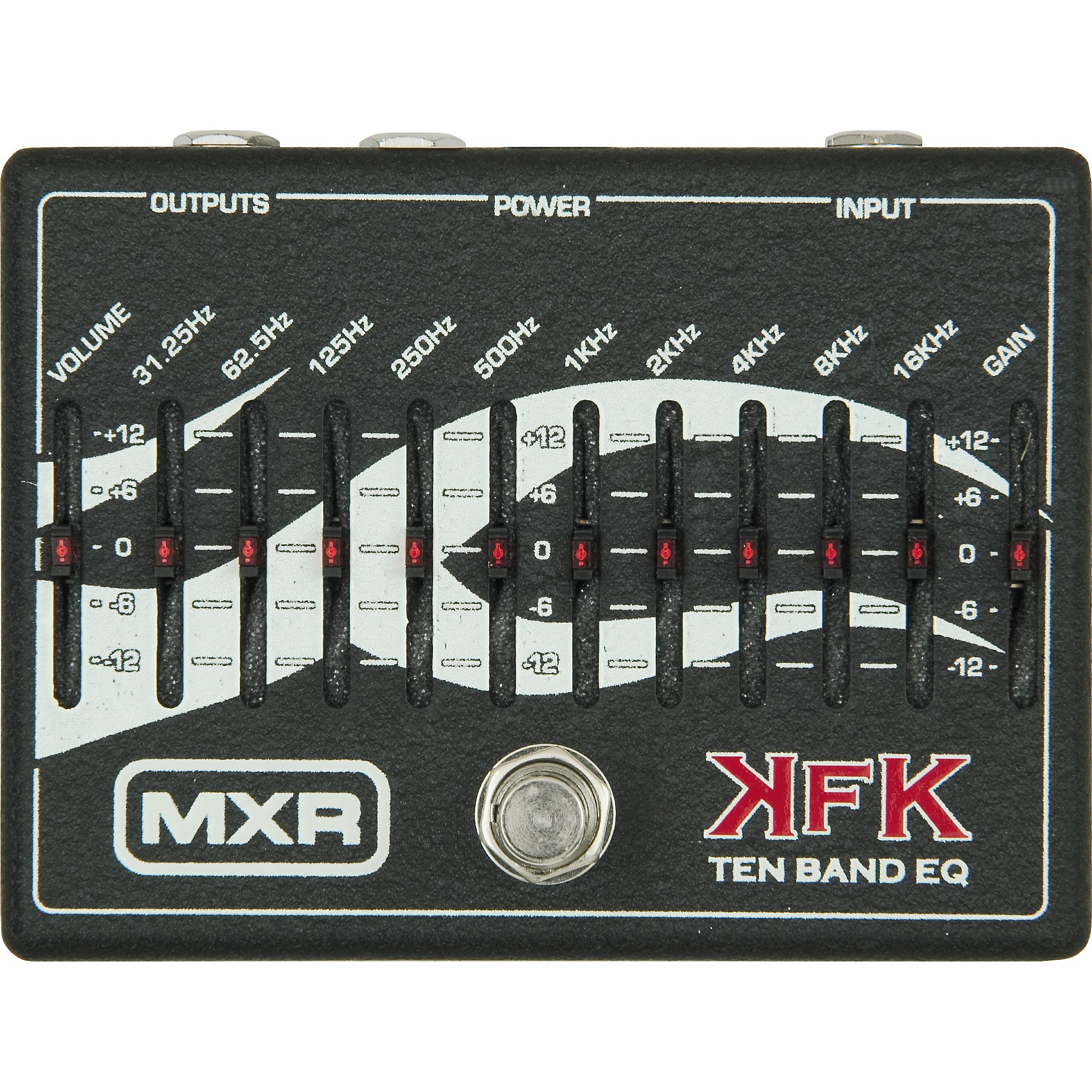 【値下げ】MXR KFK-1 Kerry King 10 Band イコライザー Open Box MXR KFK-1 Kerry King Ten Band Equalizer | Guitar Center