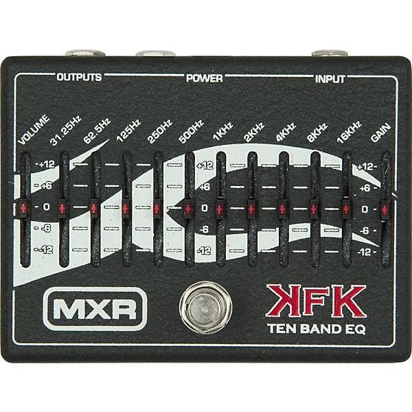 Open Box MXR KFK-1 Kerry King Ten Band Equalizer | Guitar Center