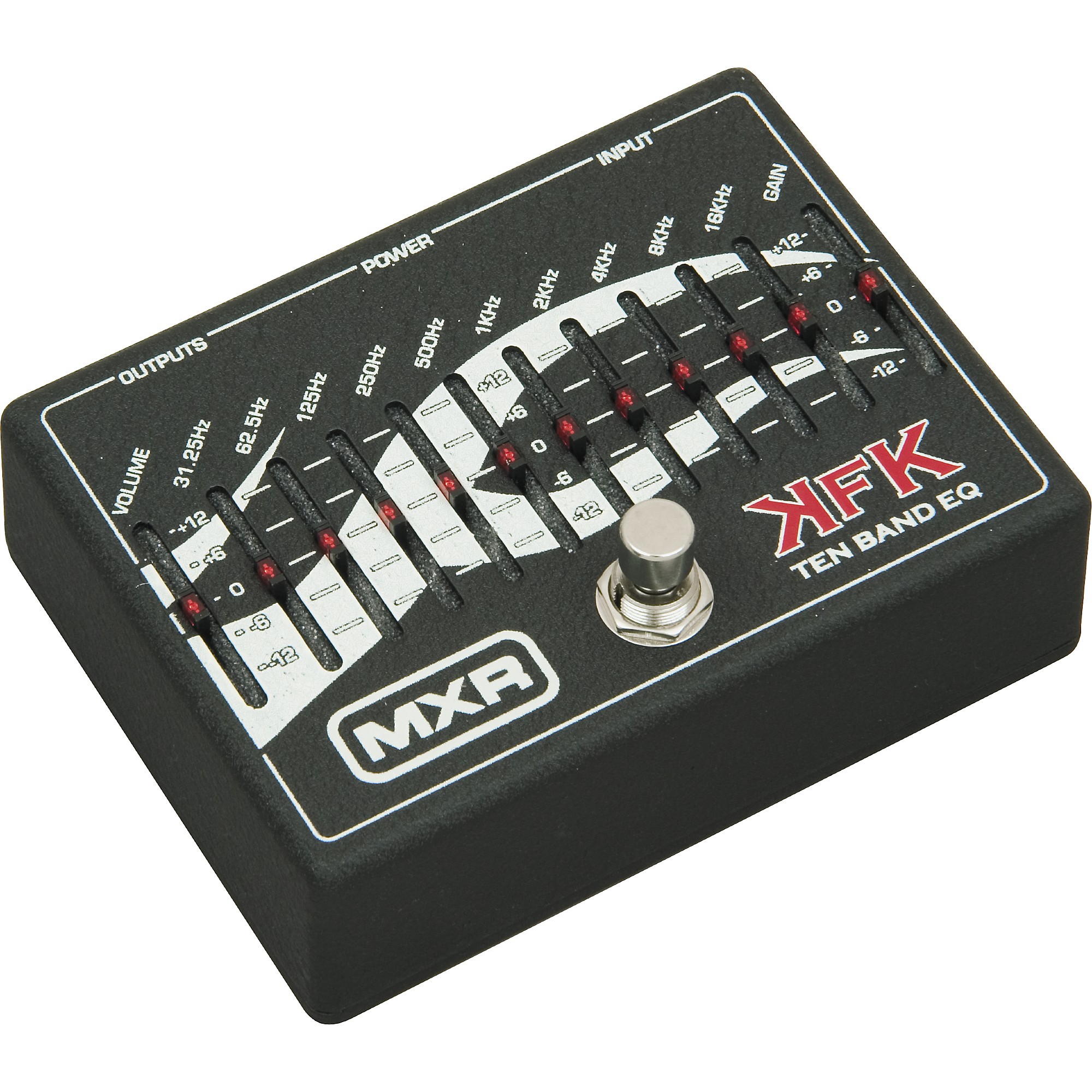 【値下げ】MXR KFK-1 Kerry King 10 Band イコライザー Open Box MXR KFK-1 Kerry King Ten Band Equalizer | Guitar Center