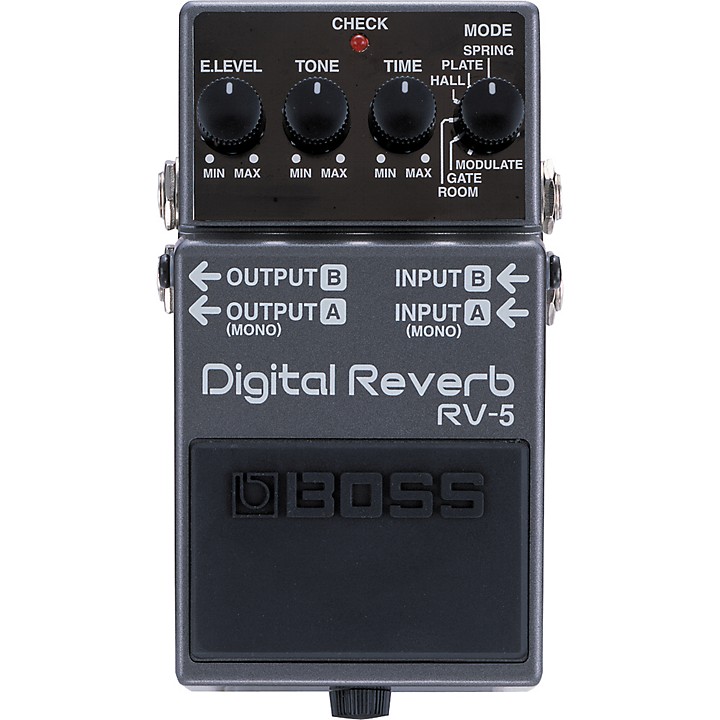 【解決ペロ美】BOSS Digital Reverb RV-5 Open Box BOSS RV-5 Digital Reverb Effects Pedal | Guitar Center