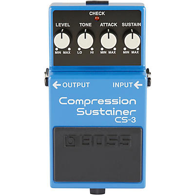Boss Cs-3 Compression Sustainer Effects Pedal for sale