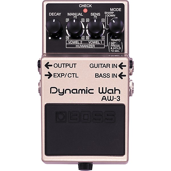 BOSS AW-3 Dynamic Wah Guitar Effects Pedal
