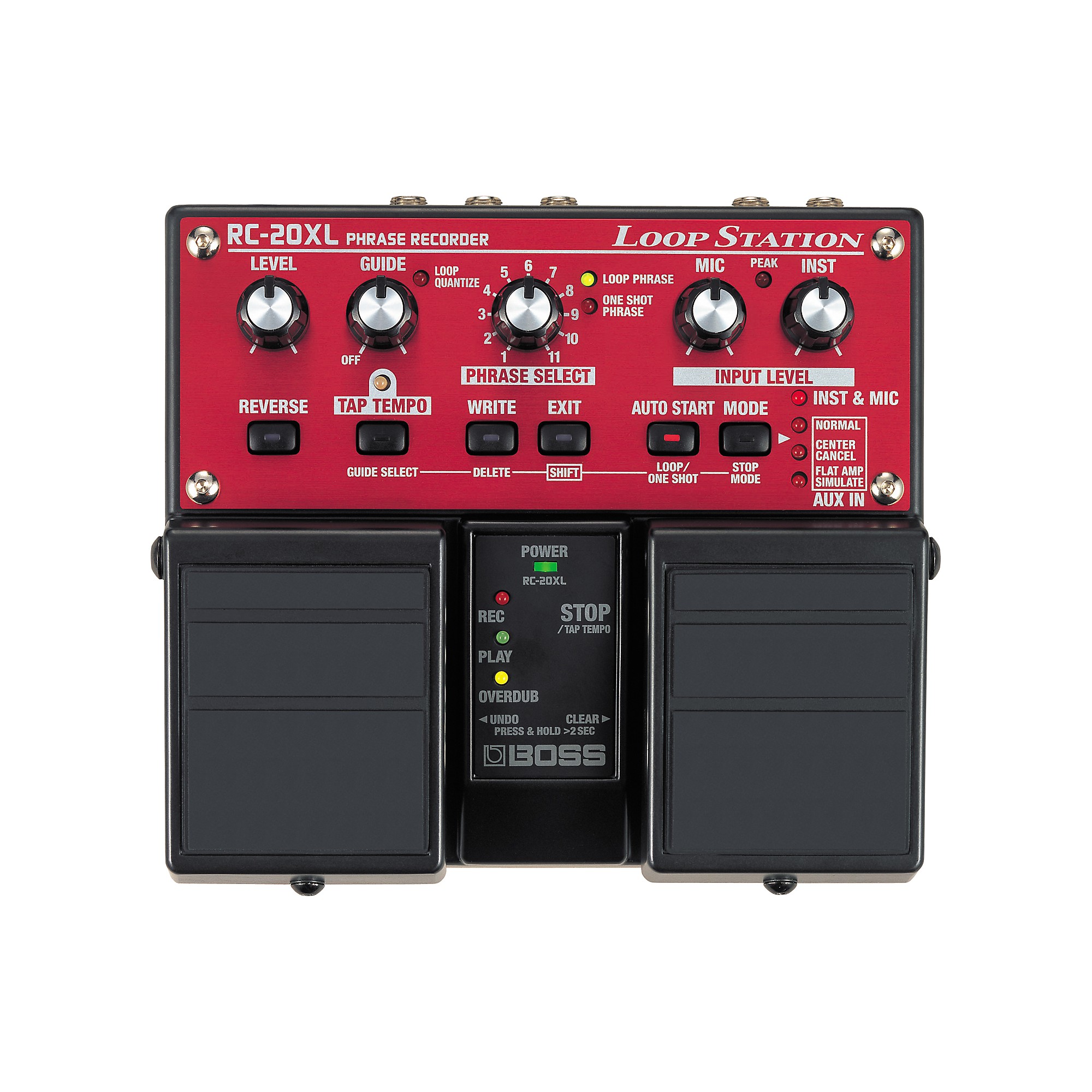 BOSS「RC-20XL Loop Station」 Amazon.com: RC-20XL Looper Guitar Effects Pedal : Musical Instruments