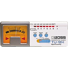 BOSS TU-12H High-Range Chromatic Tuner