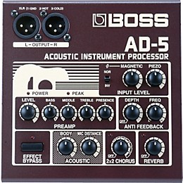 BOSS AD-5 Acoustic Instrument Processor