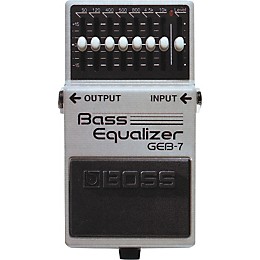 Open Box BOSS GEB-7 Bass Equalizer Pedal Level 1