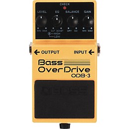 Open Box BOSS ODB-3 Bass OverDrive Pedal Level 1