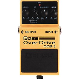 Open Box BOSS ODB-3 Bass OverDrive Pedal Level 1