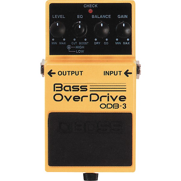 Open Box BOSS ODB-3 Bass OverDrive Pedal Level 1