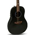 Ovation 1516 Ultra Series Mid-Depth Acoustic-Electric Guitar Pitch Black