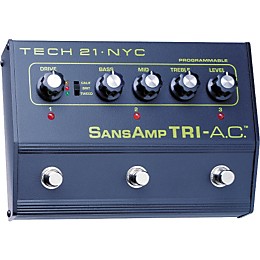 Tech 21 SansAmp Tri-A.C. Distortion Pedal