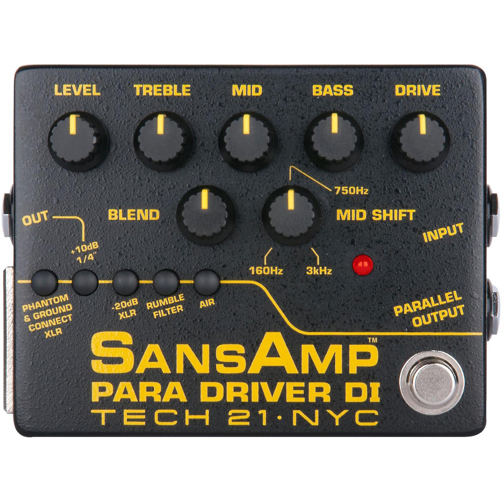 SansAmp ParaD DI 新品未開封 Open Box Tech 21 SansAmp Para Driver DI Preamp Pedal V2 | Guitar