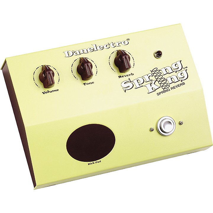 ギター DANELECTRO SPRING KING Amazon.com: Danelectro Spring King Junior Reverb Pedal