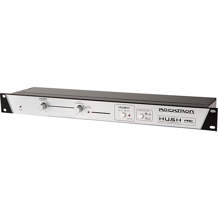 Open Box Rocktron Hush Pro Guitar Noise Reduction System Level 1 Silver |  Guitar Center