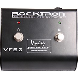 Open Box Rocktron VFS2 Double Guitar Footswitch Level 1 Silver