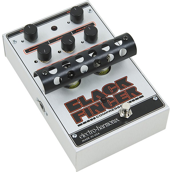 Open Box Electro-Harmonix Classics Black Finger Compressor Guitar Effects Pedal Level 2 Regular 190839348746