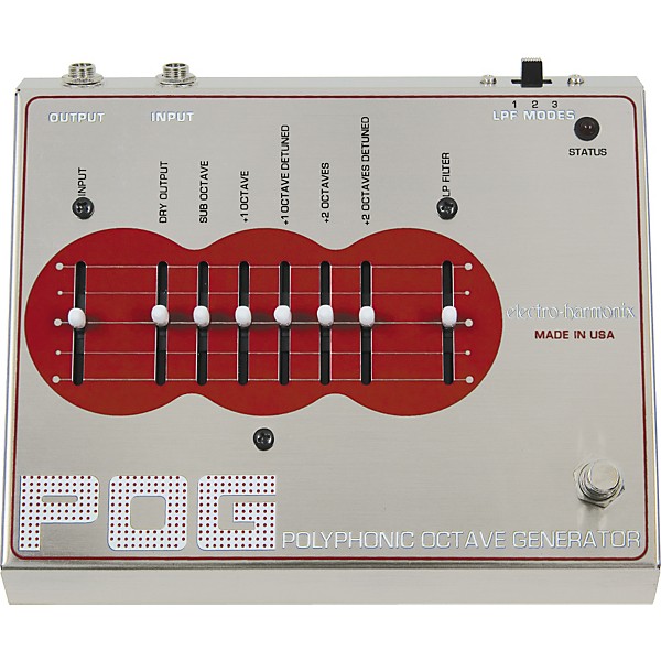 Electro-Harmonix Classics POG Polyphonic Octave Generator Guitar Effects Pedal